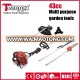 Teammax multi purpose 43cc 2 stroke 4in 1brush cutter grass trimmer tree pruner pole hedge trimmer